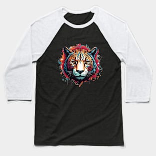 Panther Head Baseball T-Shirt